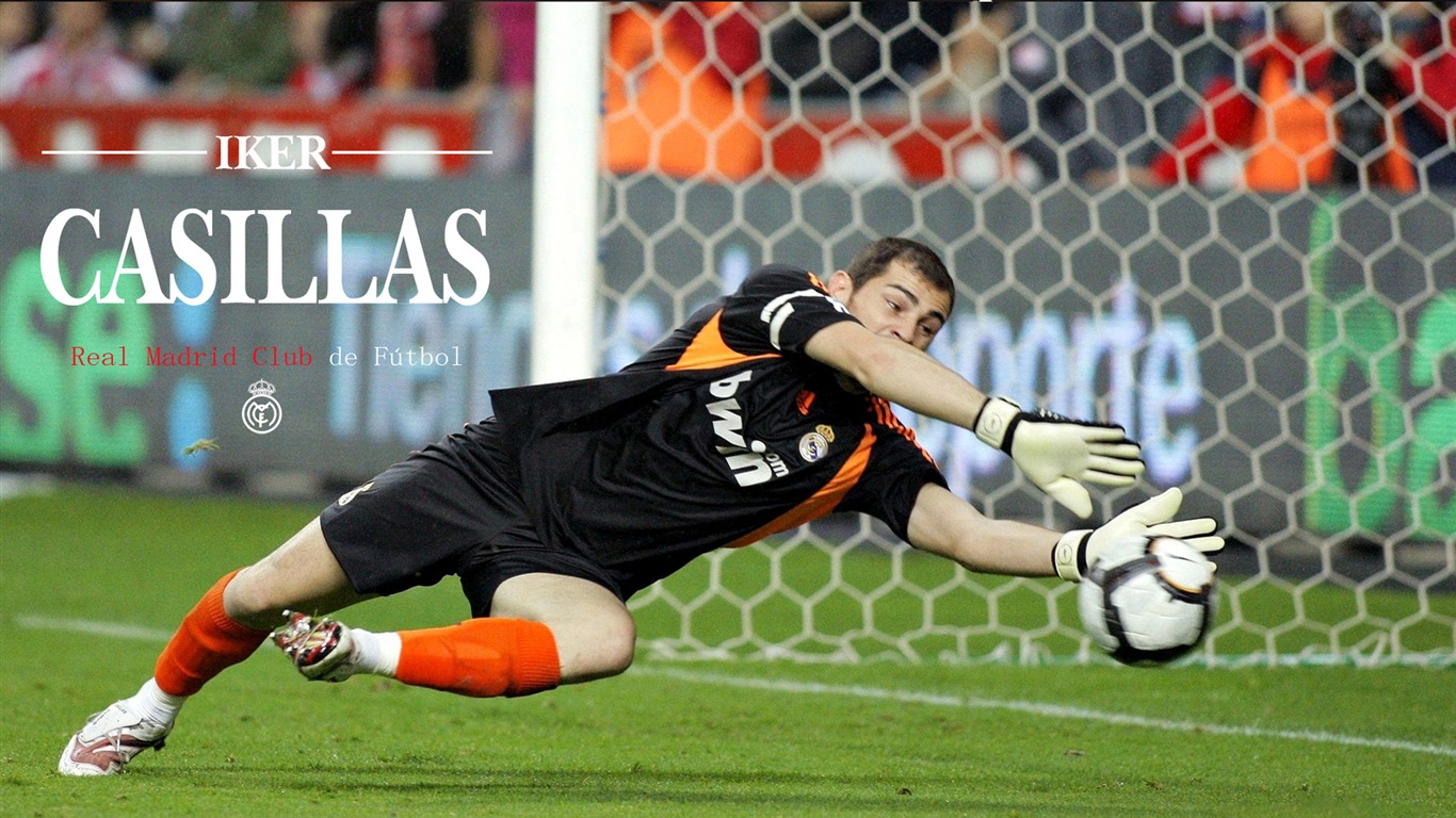 Real Madrid Star Iker Casillas Hd Wallpaper , HD Wallpaper & Backgrounds