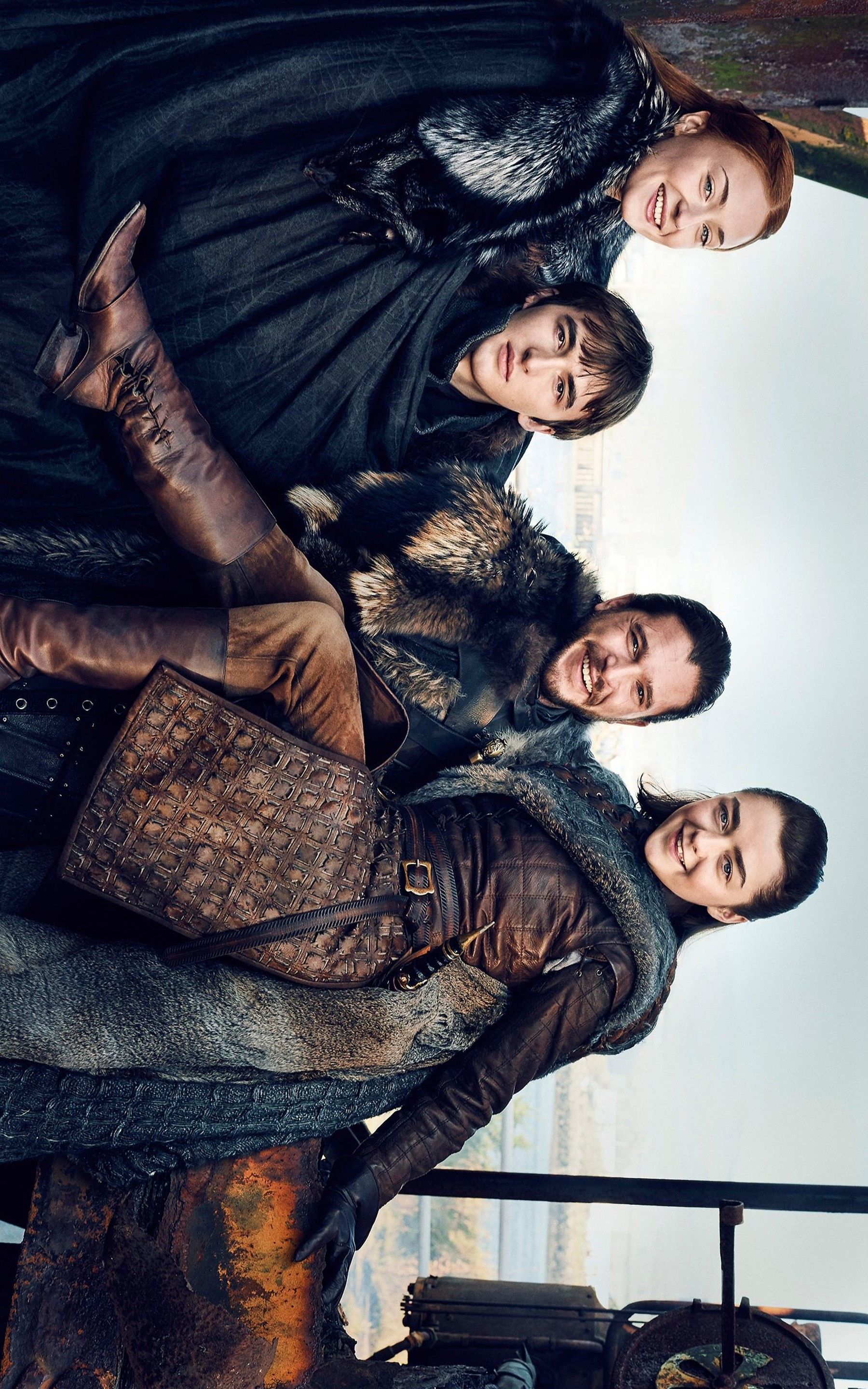Game Of Thrones Familia Stark , HD Wallpaper & Backgrounds