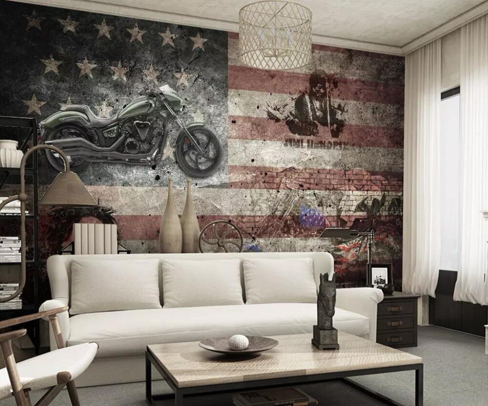 American Flag Living Room Wall , HD Wallpaper & Backgrounds