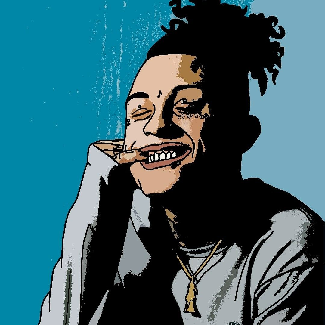 Lil Skies Cartoon - Animated Lil Skies Drawing , HD Wallpaper & Backgrounds