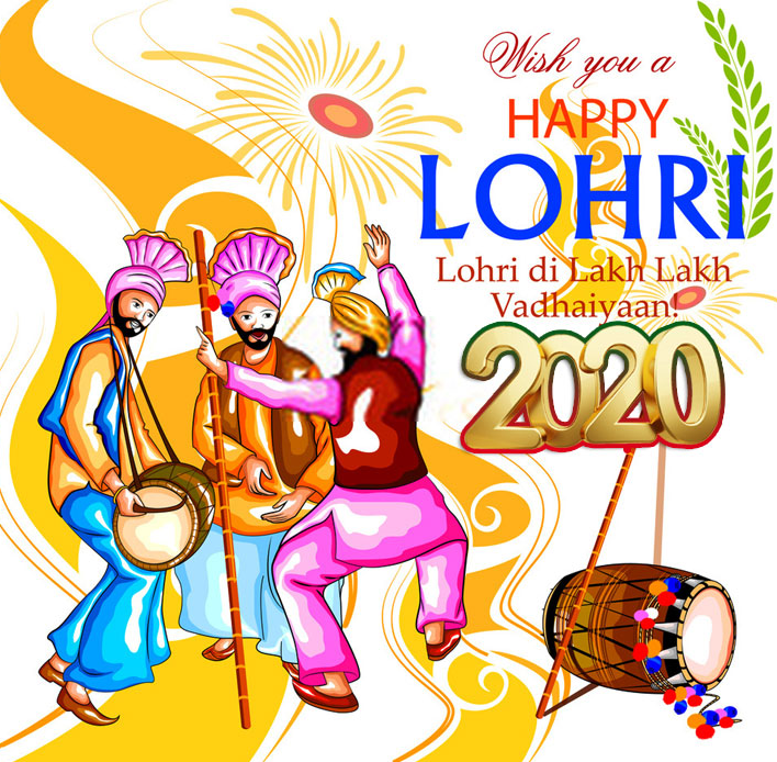 Happy 1st Lohri Wishes - Happy Lohri Twitter , HD Wallpaper & Backgrounds
