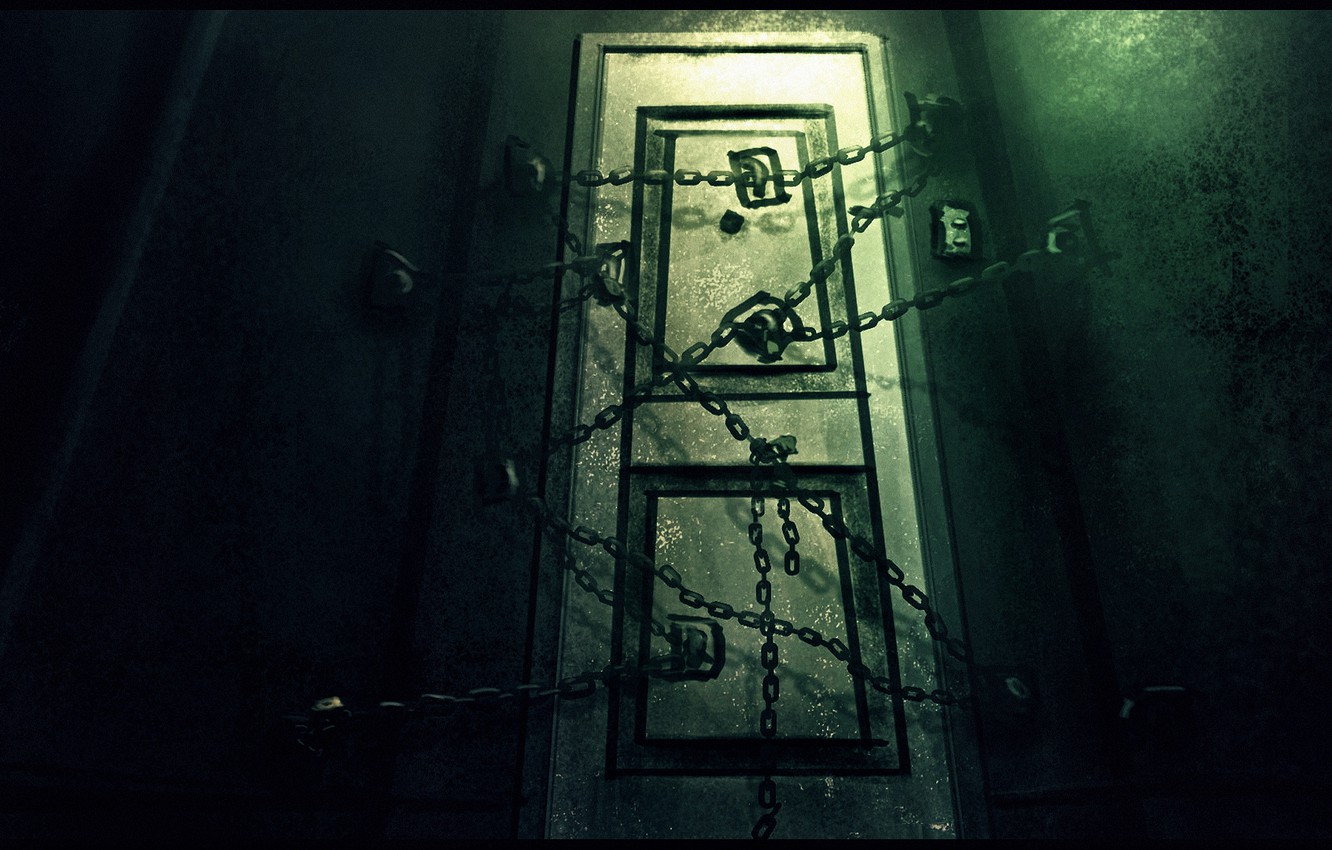 Photo Wallpaper The Door, Horror, Game, Silent Hill - Silent Hill 4 , HD Wallpaper & Backgrounds