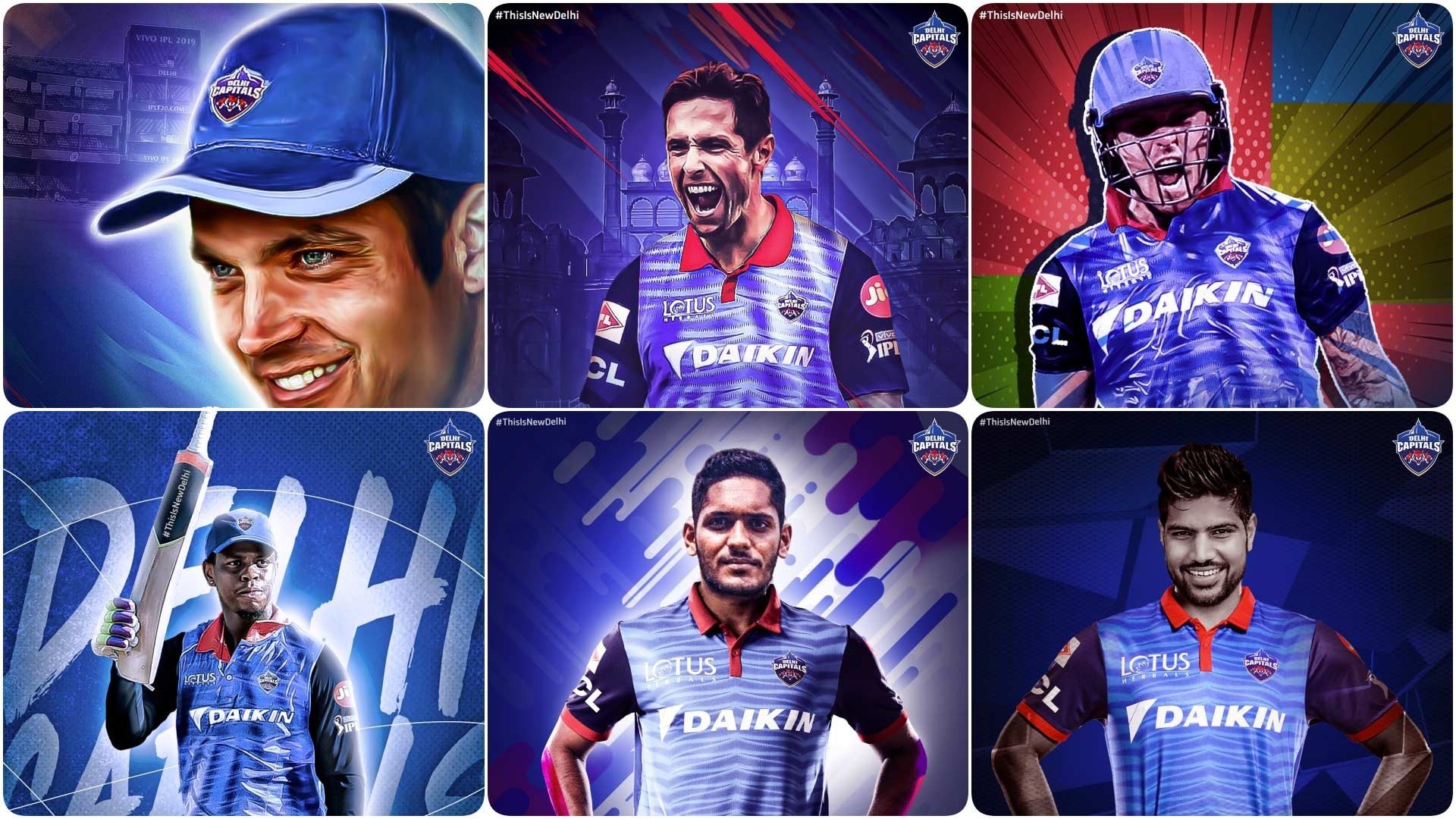 Ipl 2020 Auction Buys - Dc Ipl 2020 Jersey , HD Wallpaper & Backgrounds