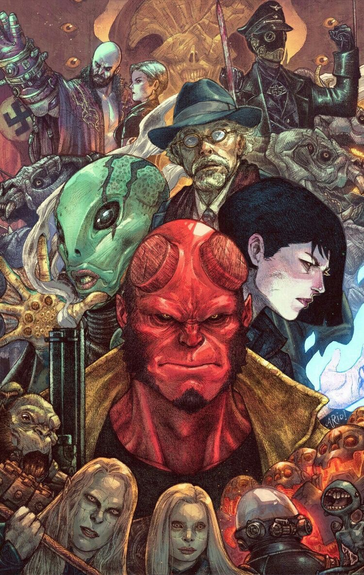 Hellboy Comics Characters , HD Wallpaper & Backgrounds