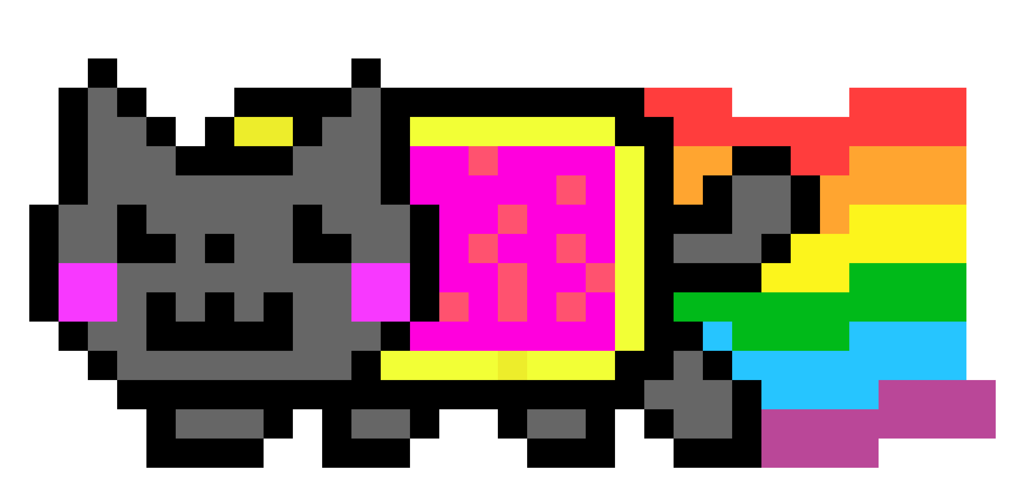 Nyan Cat Youtube Pixel Art Desktop Wallpaper - Cactus Pixel Art Minecraft , HD Wallpaper & Backgrounds
