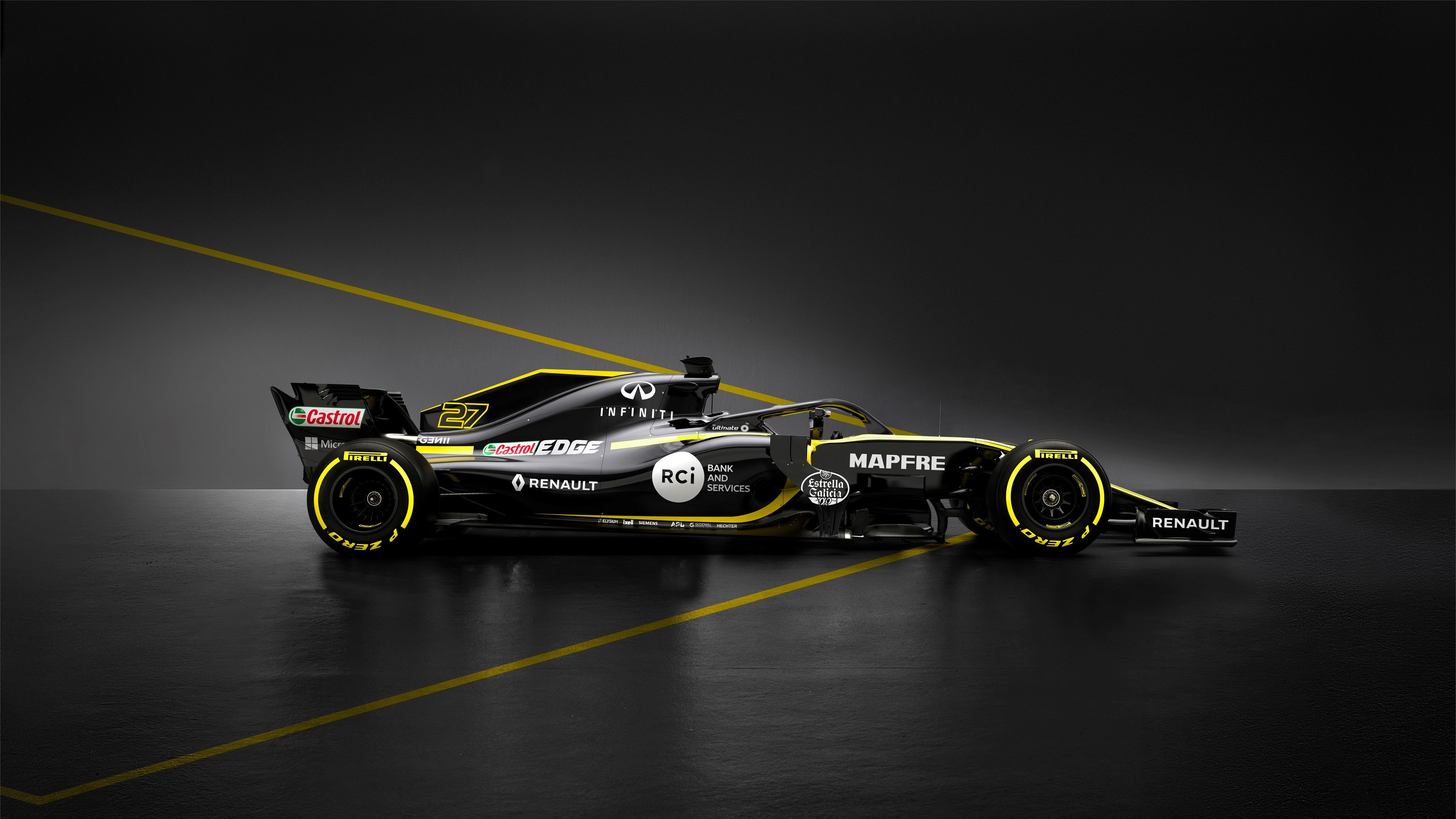 Renault F1 Team 2018 , HD Wallpaper & Backgrounds
