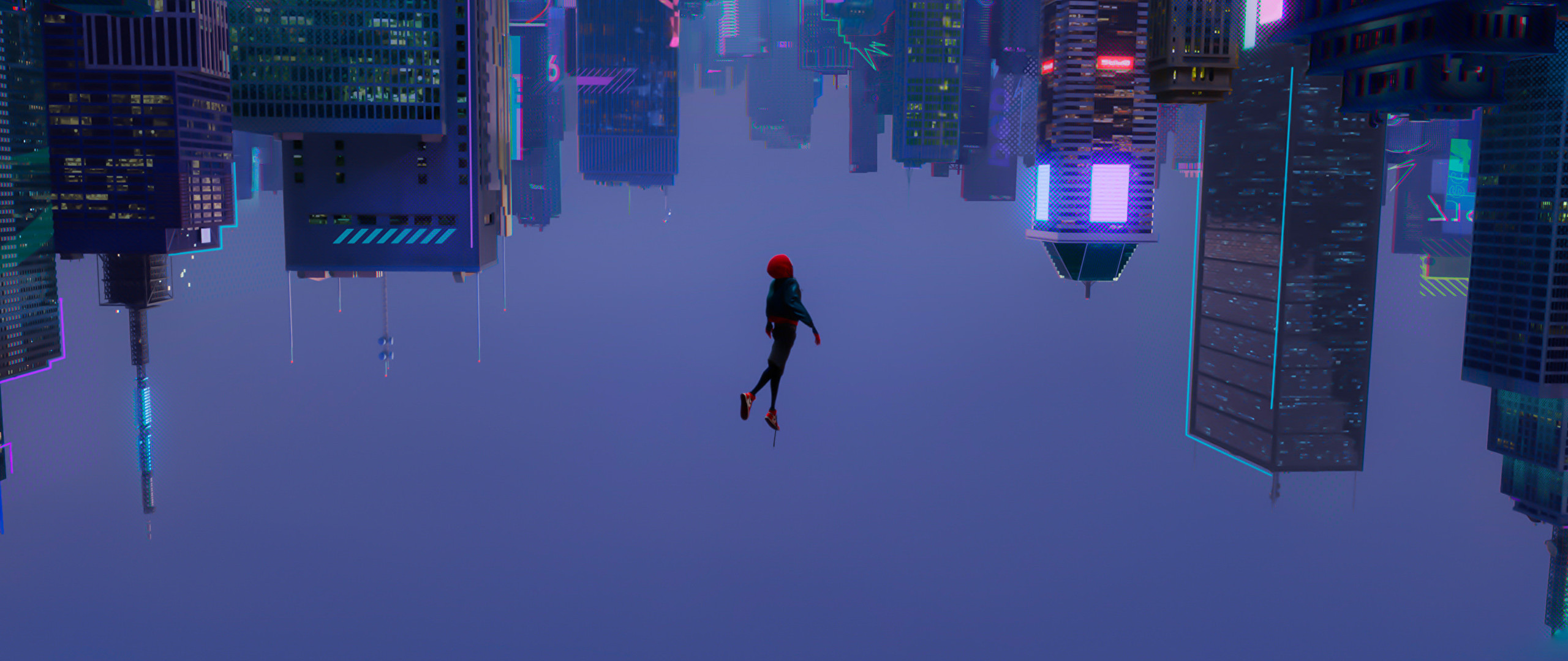 1080p Into The Spider Verse Background , HD Wallpaper & Backgrounds