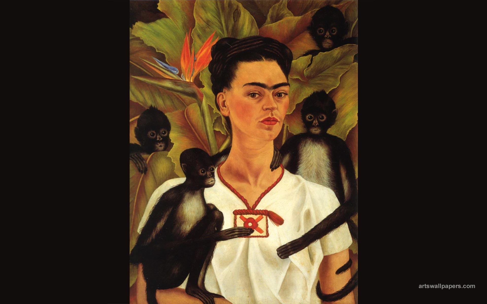 Frida Kahlo Self Portrait 1943 , HD Wallpaper & Backgrounds