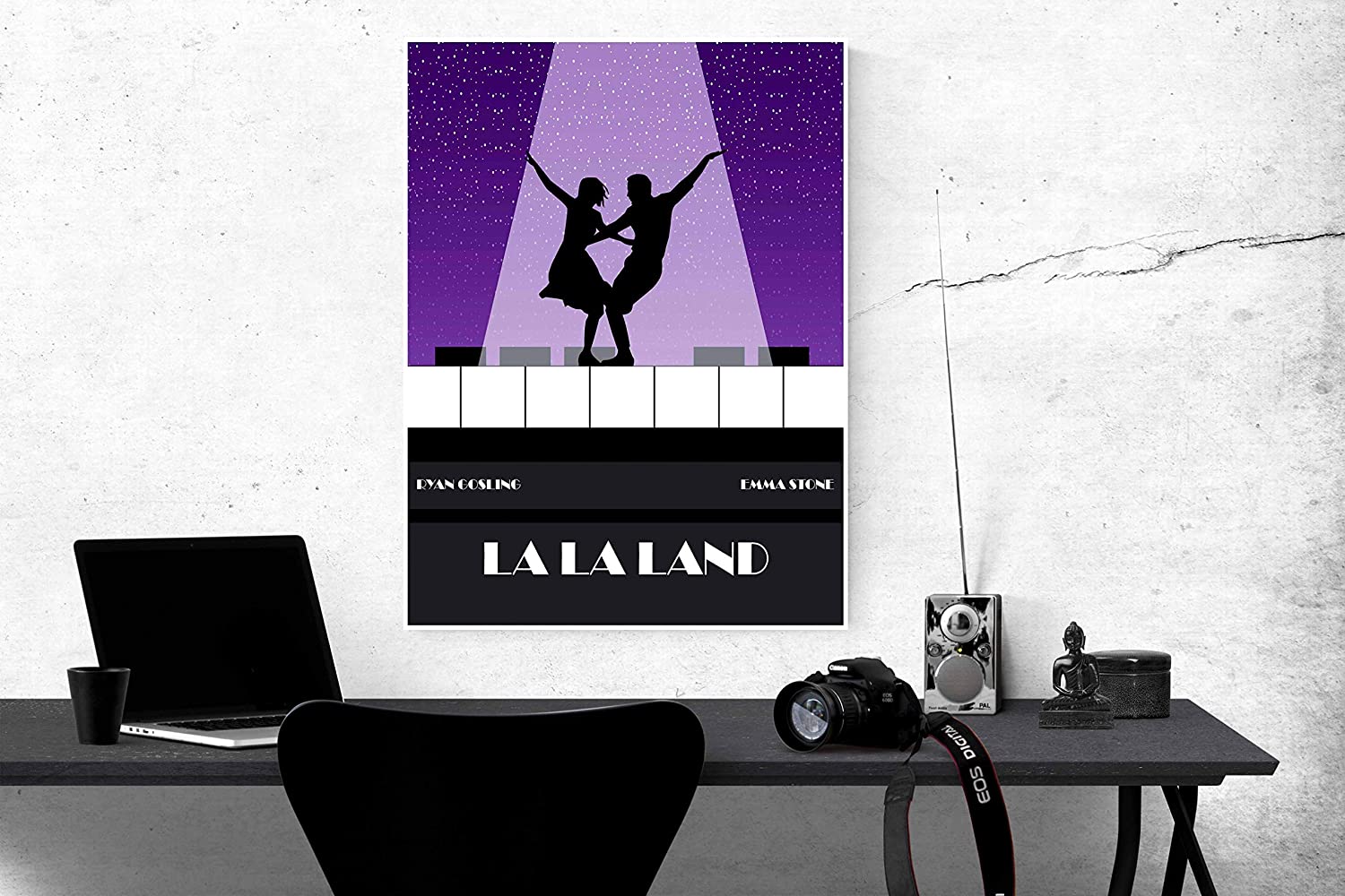 Art Finder La La Land Musical Poster, La La Land Poster, - Mock Up Poster Free Black , HD Wallpaper & Backgrounds