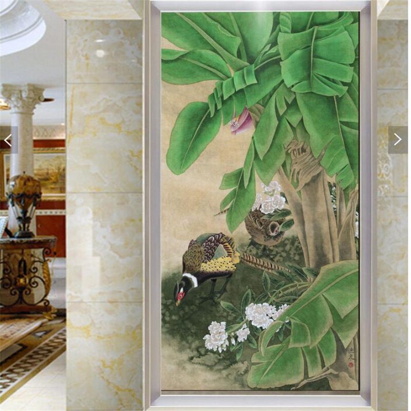 Lukisan Dinding Pohon Pisang , HD Wallpaper & Backgrounds