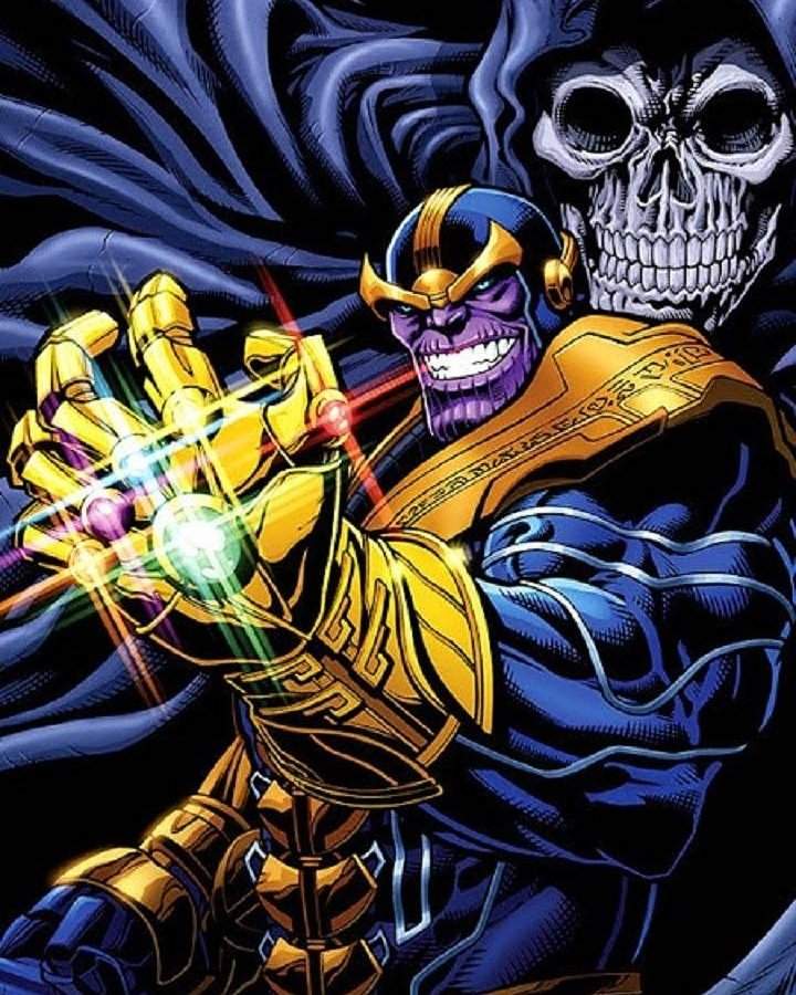 User Uploaded Image - Thanos And Death Art , HD Wallpaper & Backgrounds