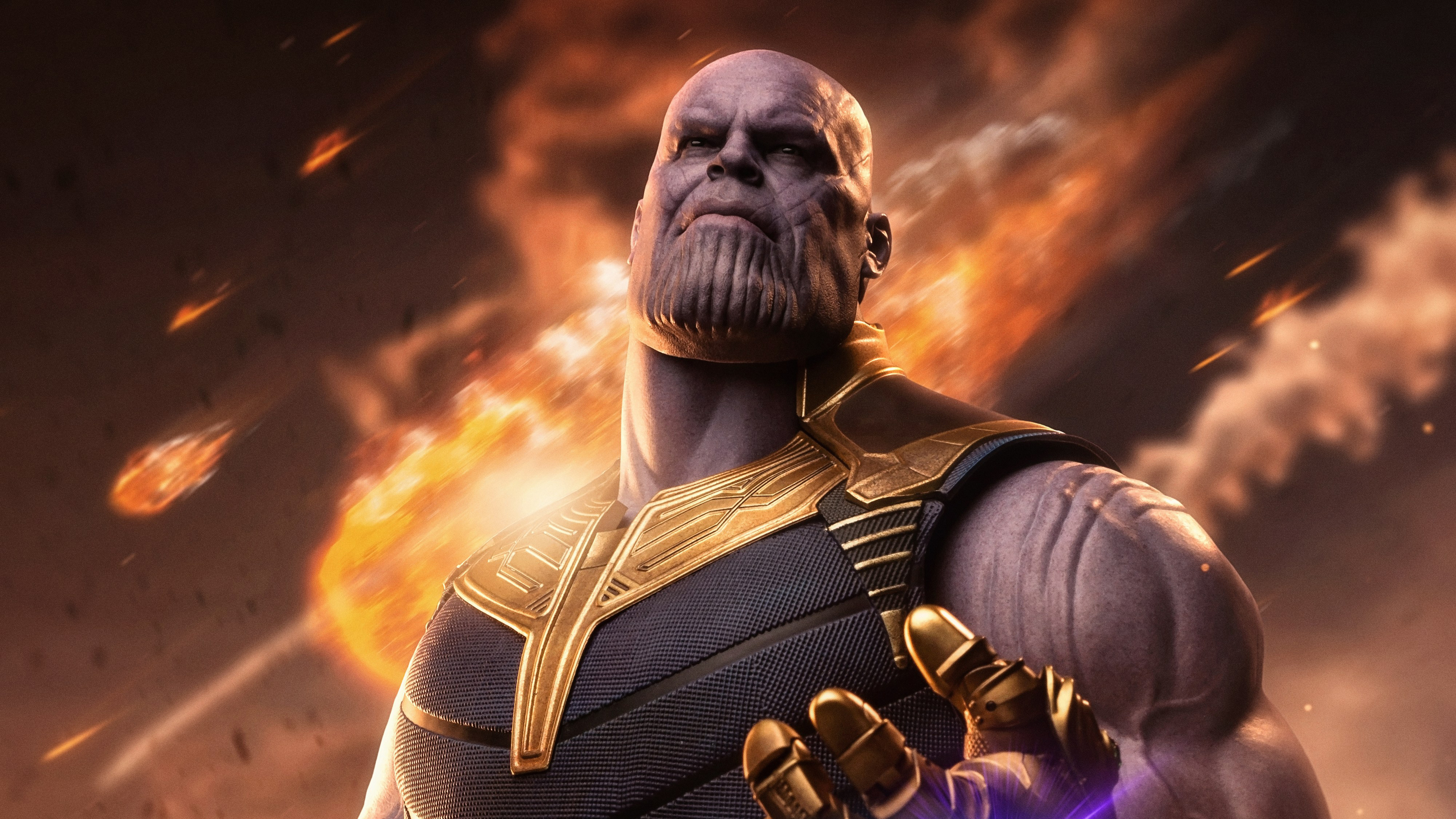 Thanos New 4k - Ultra Hd Thanos Wallpaper 4k , HD Wallpaper & Backgrounds