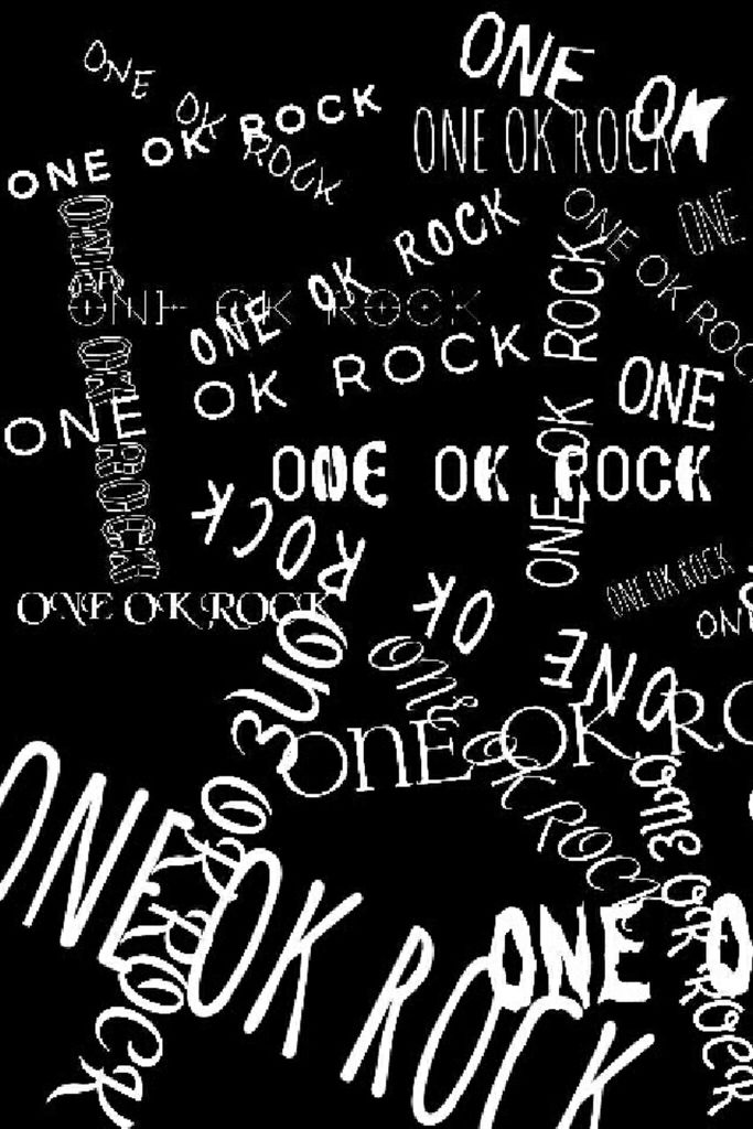 Black, Wallpaper, And One Ok Rock Image - Logo One Ok Rock 3d , HD Wallpaper & Backgrounds