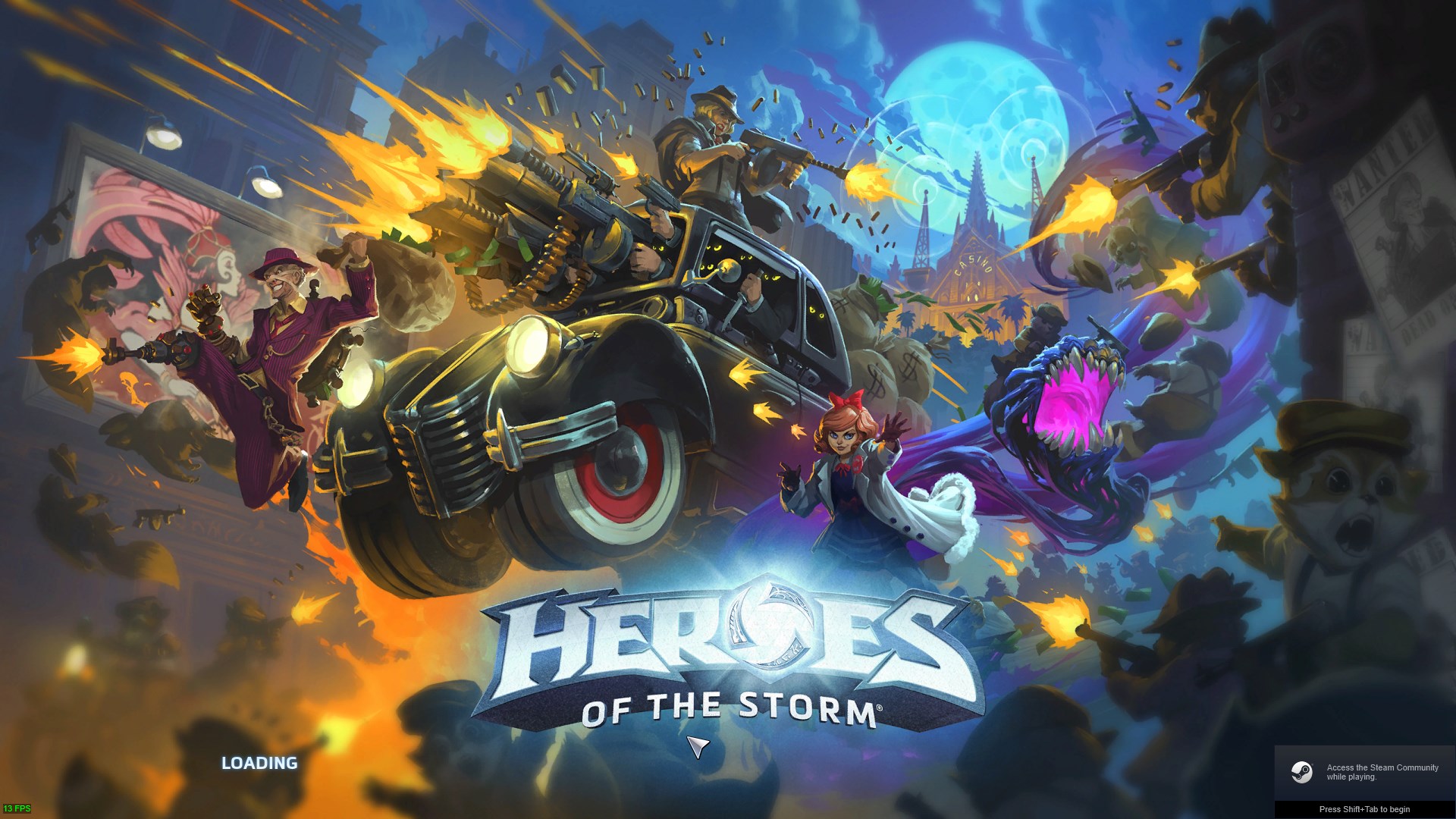 Heroes Of The Storm Scarlet Heist , HD Wallpaper & Backgrounds