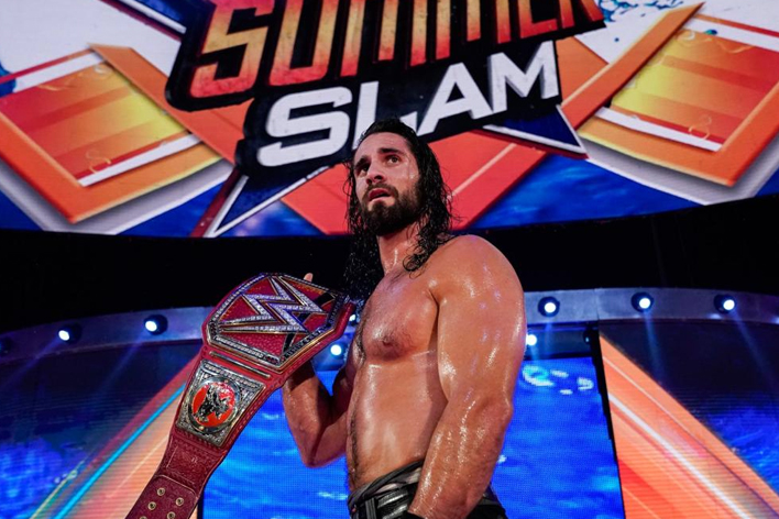 Wwe Summerslam Seth Rollins Universal Championship - Seth Rollins Universal Champion Summerslam , HD Wallpaper & Backgrounds