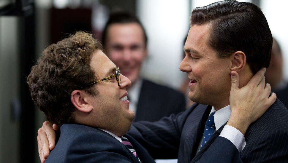 The Wolf Of Wall Street , Film Desktop Background - Jonah Hill And Leonardo Dicaprio Wolf Of Wall Street , HD Wallpaper & Backgrounds