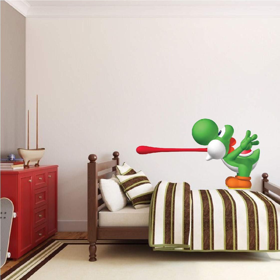 Super Mario Brothers Wall Decal , HD Wallpaper & Backgrounds