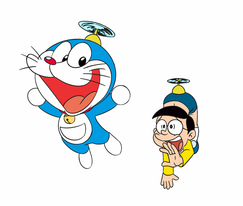 Free Download Doraemon And Nobita Wallpaperbook - Doraemon And Nobita Funny , HD Wallpaper & Backgrounds