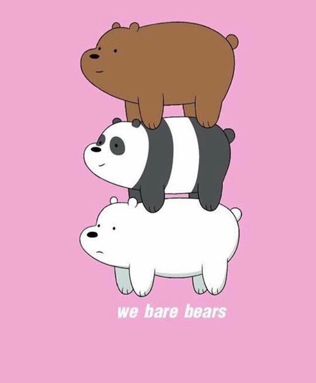 We Bare Bears Wallpaper Pink , HD Wallpaper & Backgrounds
