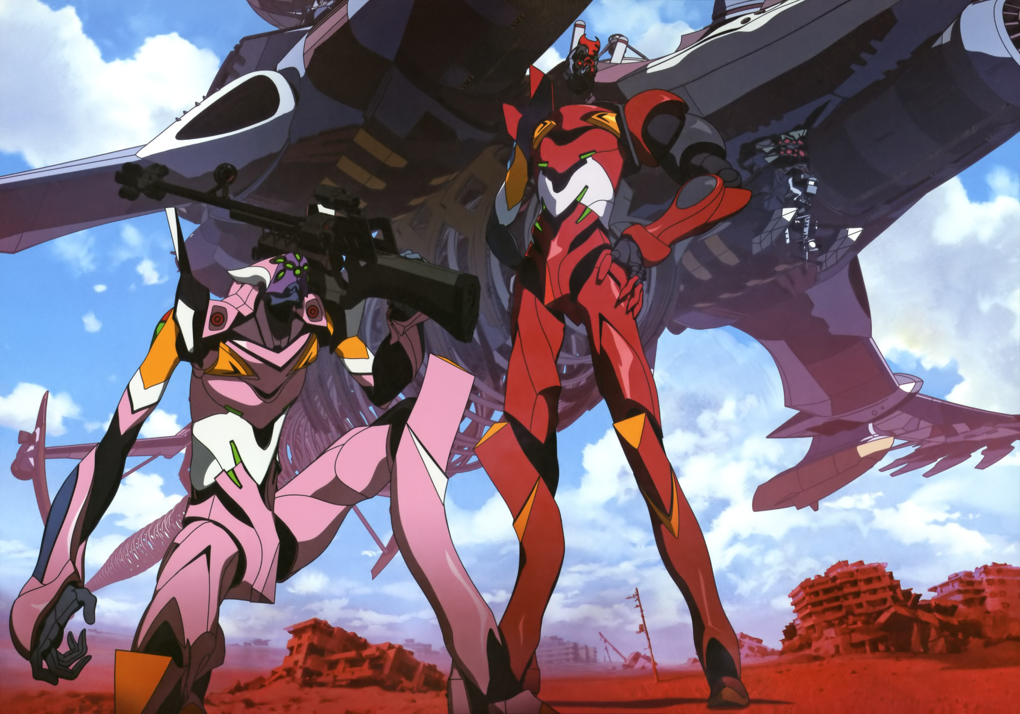 Imagenes Fotos Wallpapers Evangelion Genesis Evangelion - Neon Genesis Evangelion Eva 2 , HD Wallpaper & Backgrounds