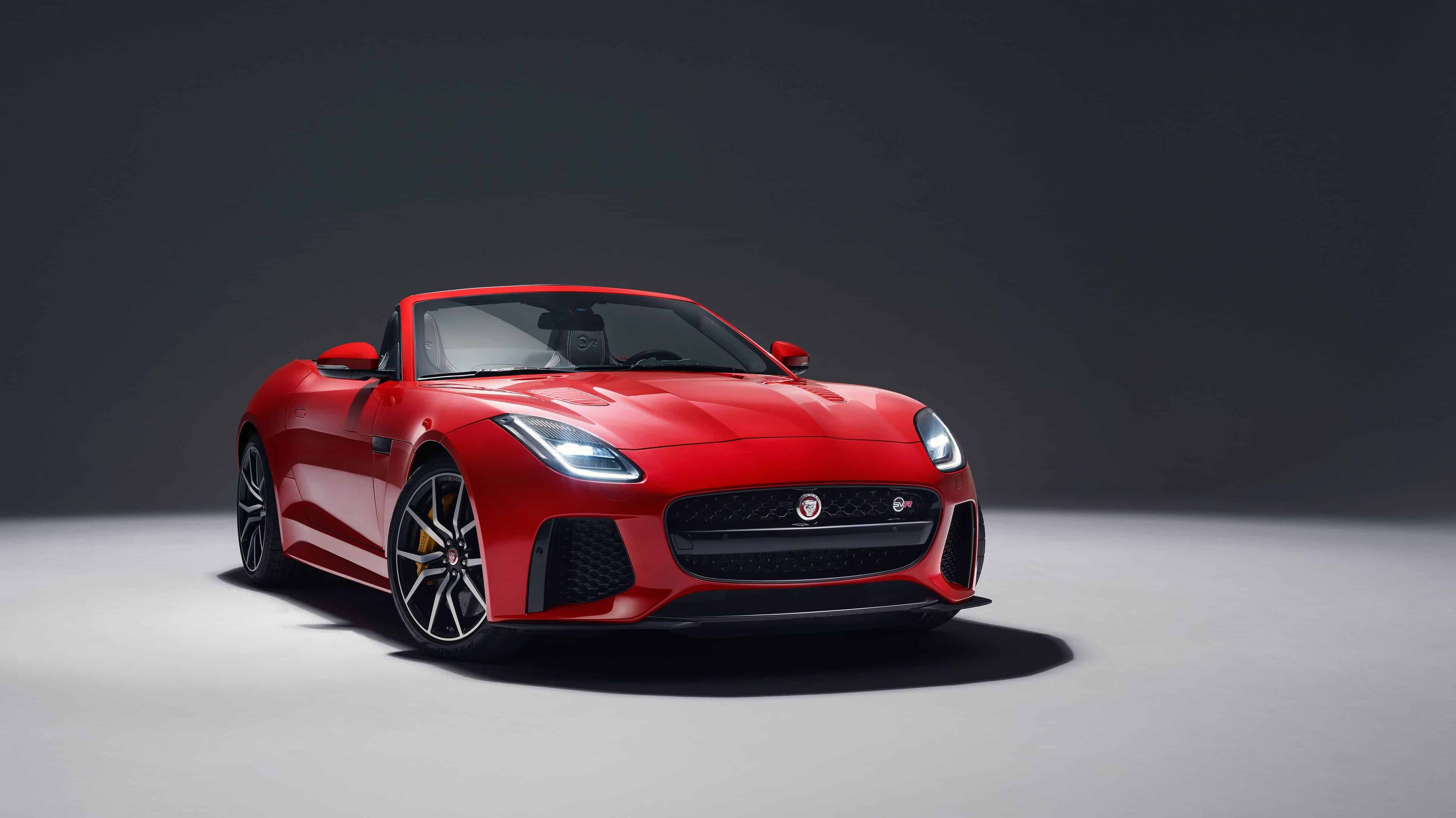 Jaguar F Type Svr Uhd 4k Wallpaper - 2018 Jaguar F Type Svr Convertible , HD Wallpaper & Backgrounds