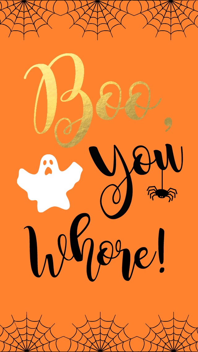 Fall, Mean Girls, Lock Screen - Boo You Whore Halloween , HD Wallpaper & Backgrounds