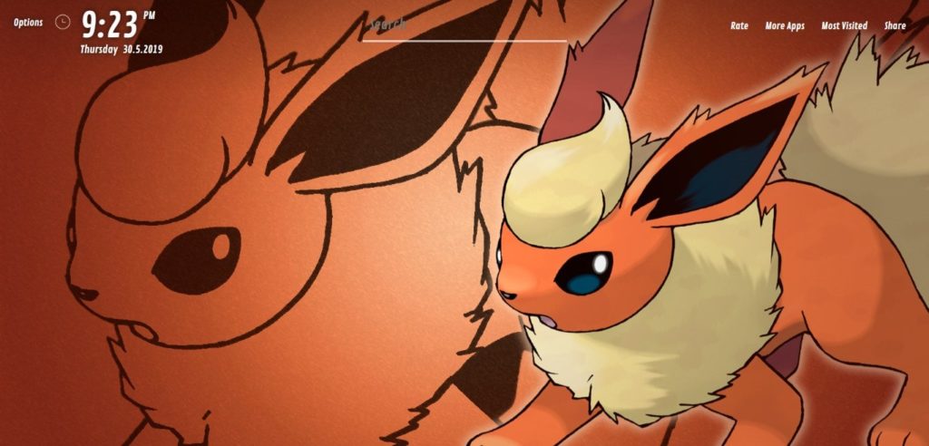Pokemon Flareon , HD Wallpaper & Backgrounds