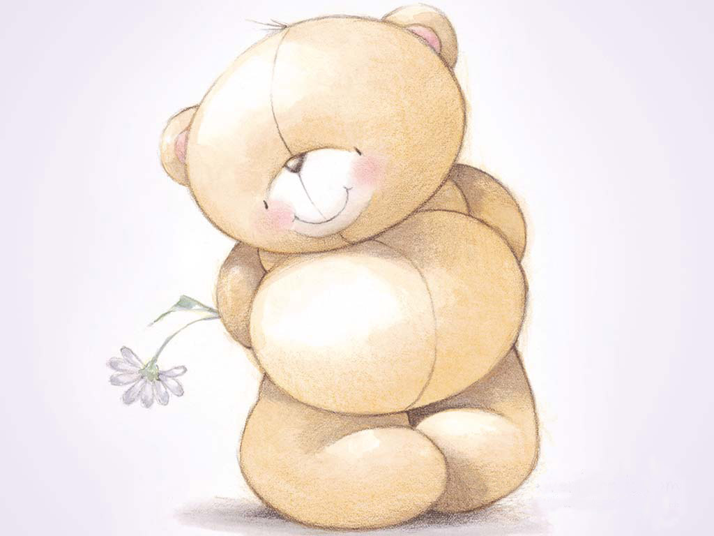 Cartoon Pictures Of Teddy Bears - Forever Friends , HD Wallpaper & Backgrounds
