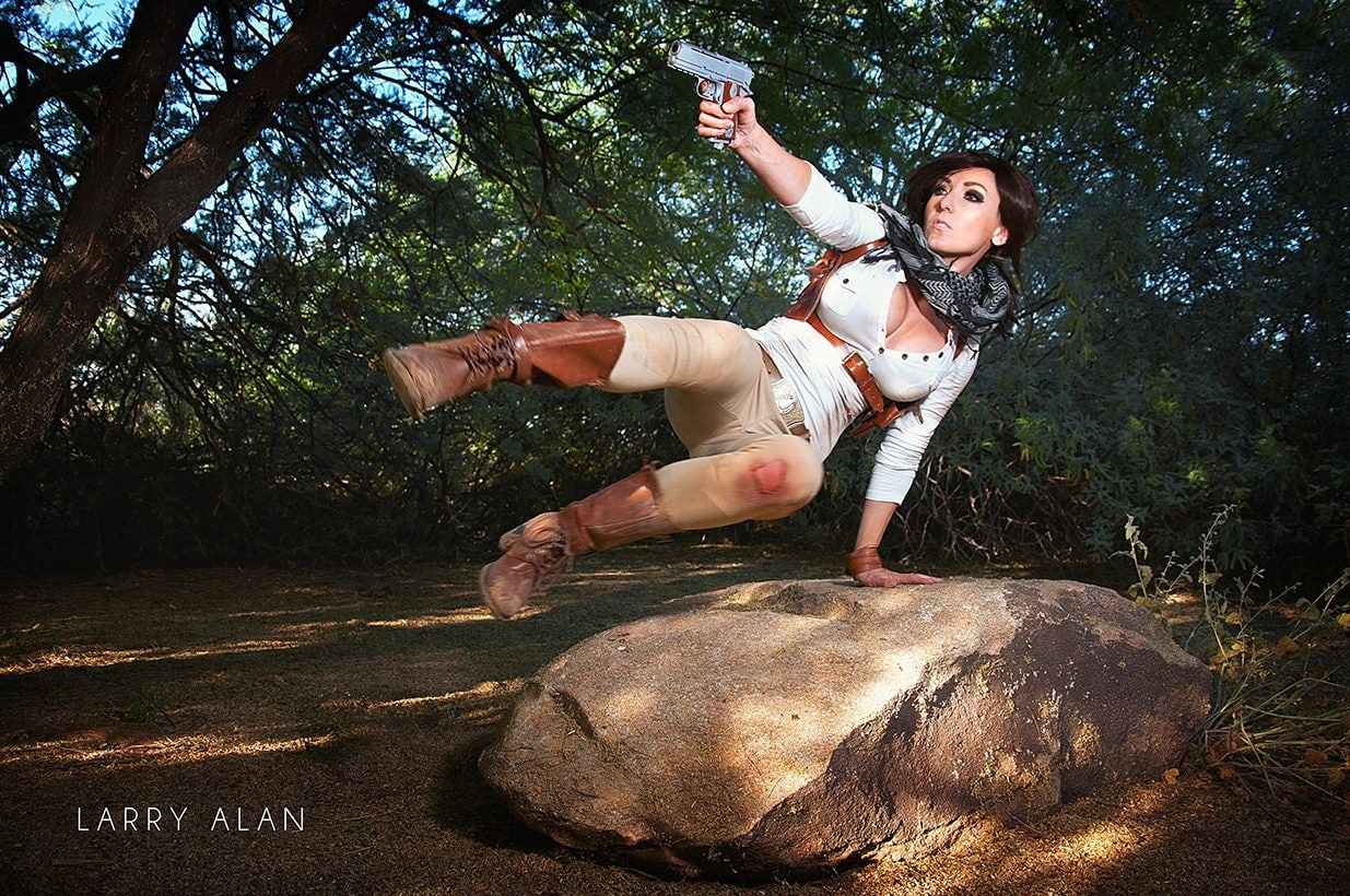 Jessica Nigri Uncharted Cosplay , HD Wallpaper & Backgrounds