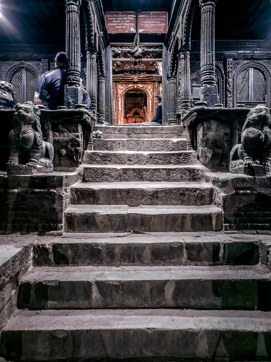 Nepal, Bhaktapur, Night, S3, Shaouraav, Temple, Oneplus, - Stairs , HD Wallpaper & Backgrounds