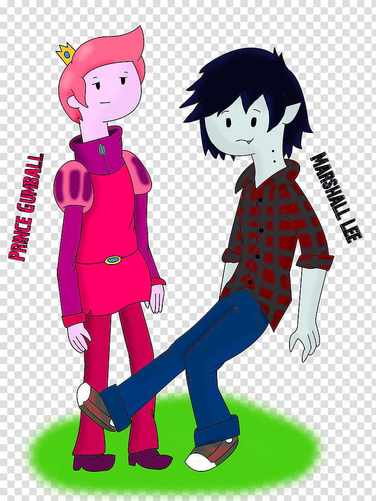 Prince Gumball And Marshall Lee - Cartoon , HD Wallpaper & Backgrounds