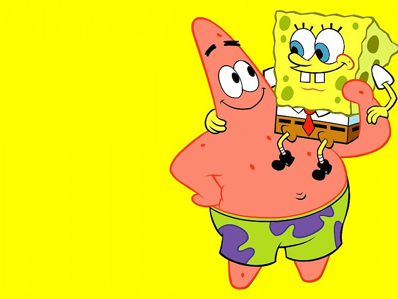 Spongebob And Patrick Background , HD Wallpaper & Backgrounds