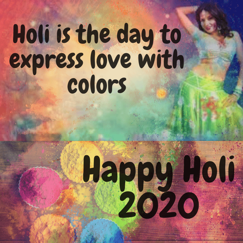 Holi 2020 Message - Poster , HD Wallpaper & Backgrounds