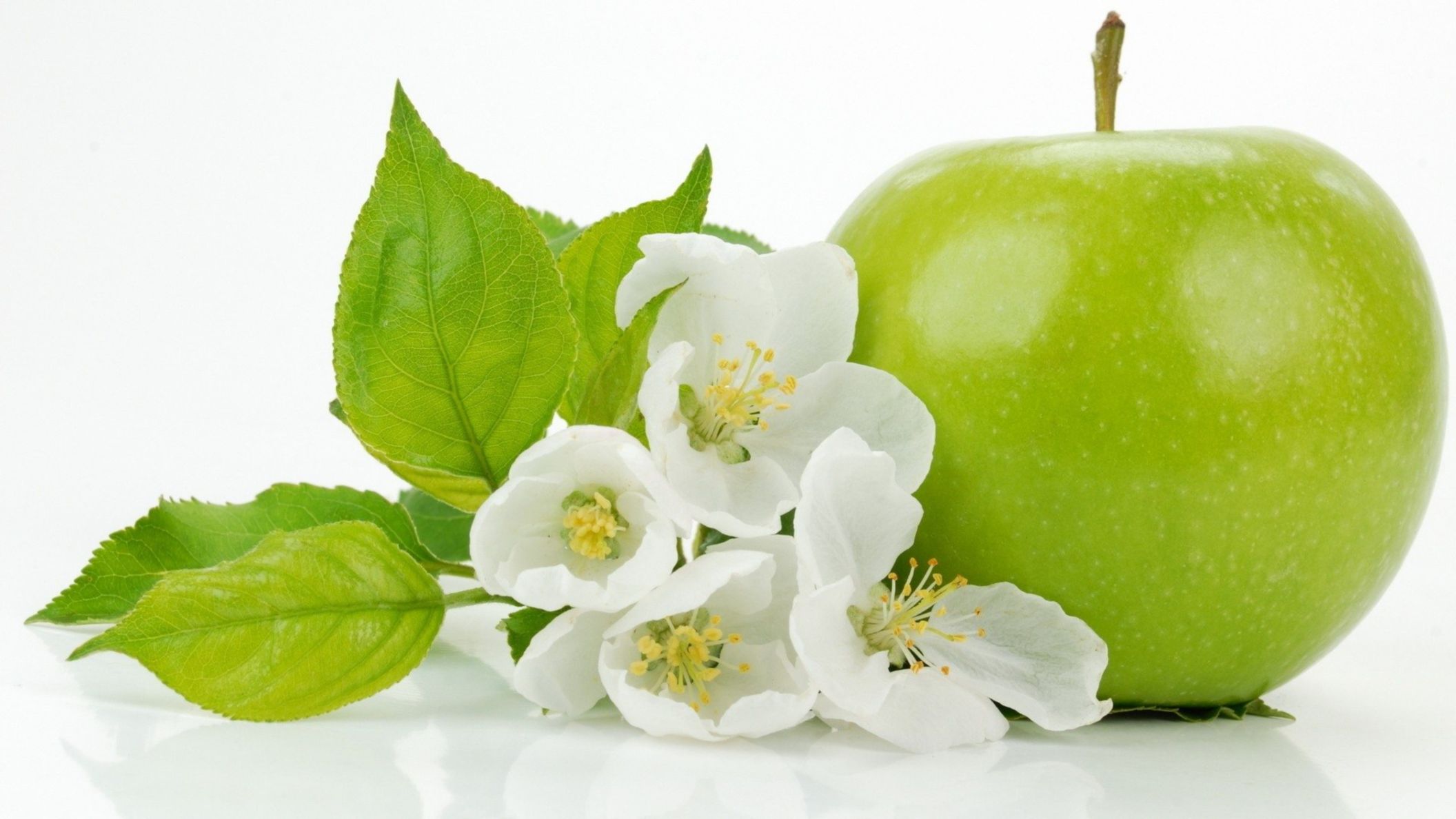 Download Free Hd Green Apple 1080p Wallpaper, Image - Flowers Fruits , HD Wallpaper & Backgrounds