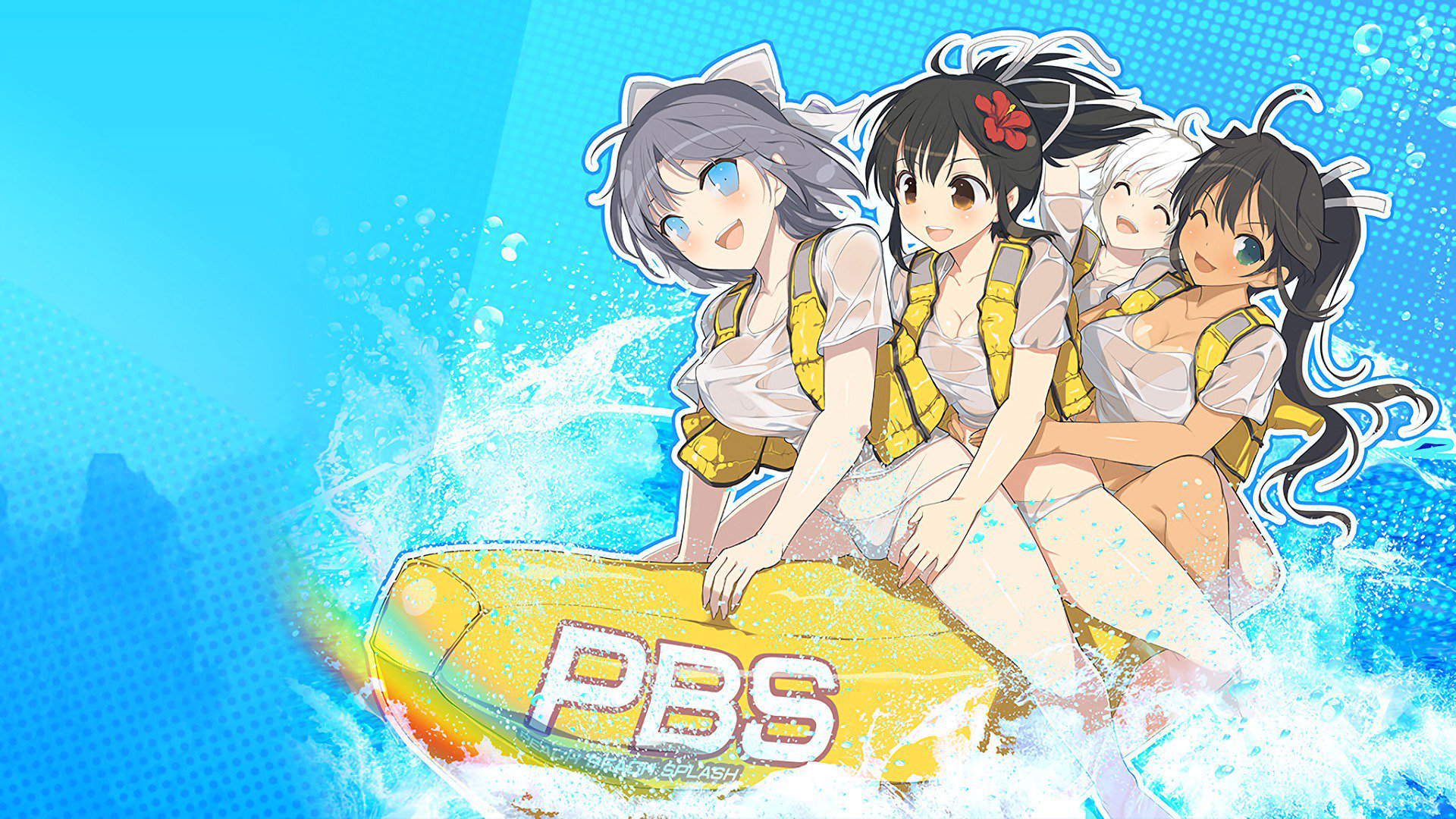 Senran Kagura Beach Splash , HD Wallpaper & Backgrounds