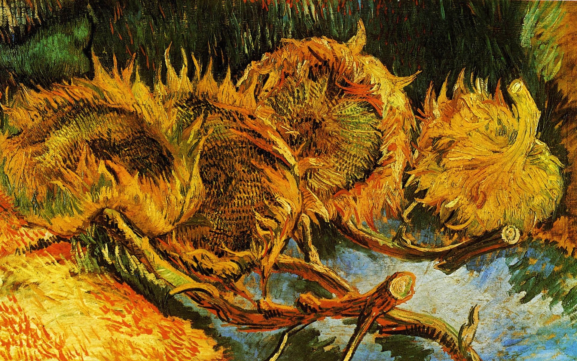 Van Gogh Autumn Paintings , HD Wallpaper & Backgrounds
