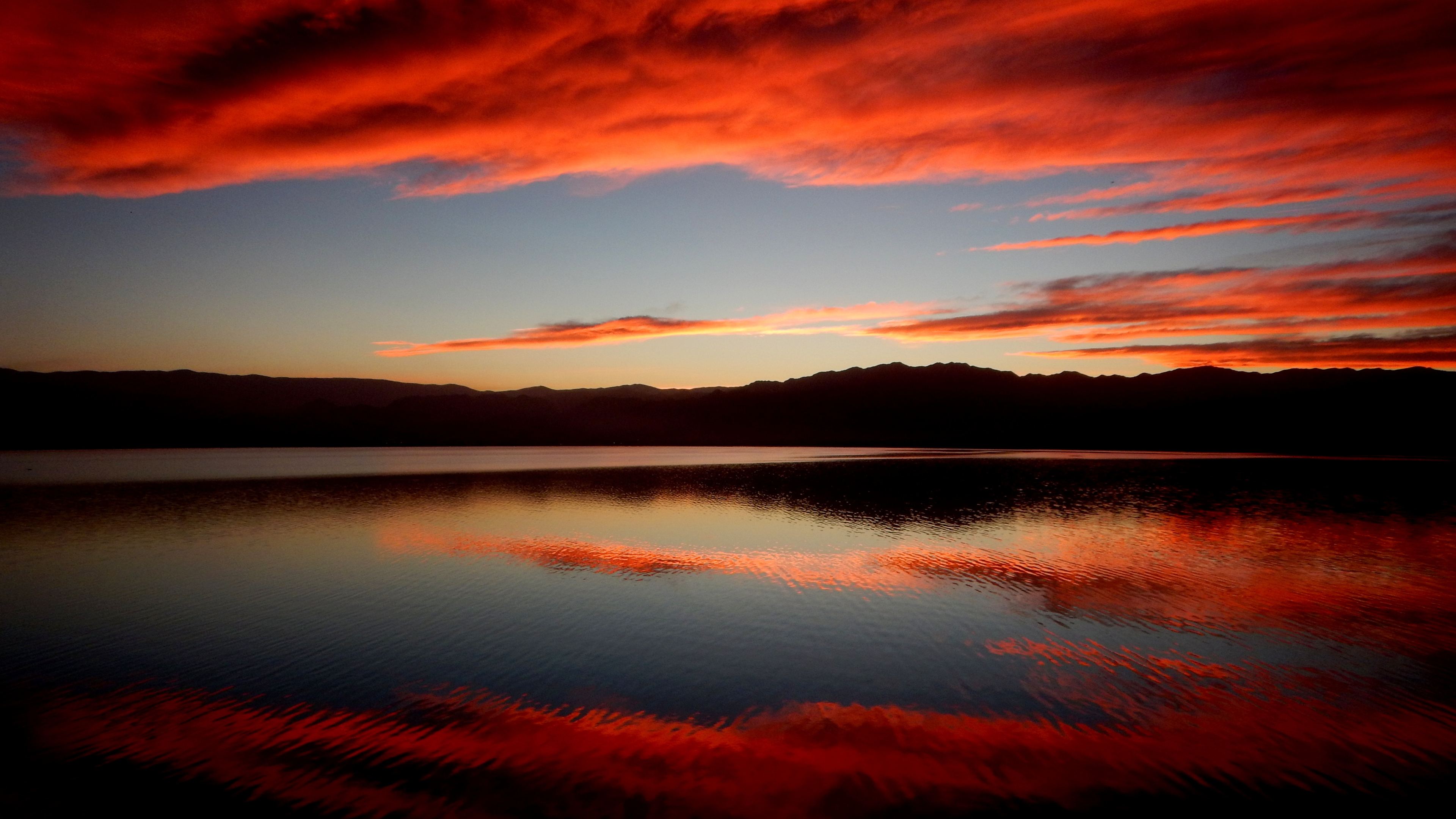 Sunset Reflection Beach 4k - 4k Sunset Wallpaper Landscape , HD Wallpaper & Backgrounds