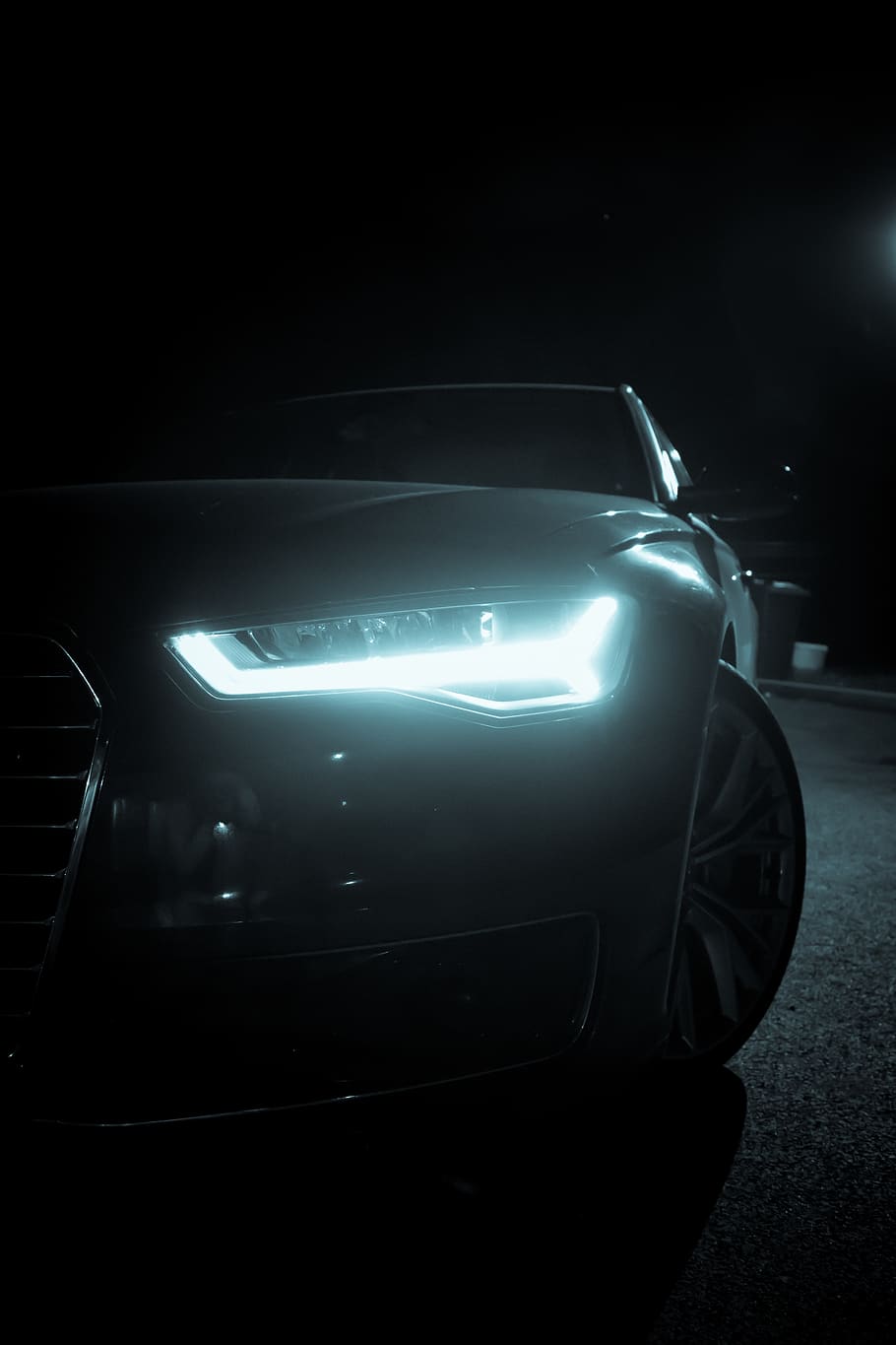 Night Vision, Led Light, Audi Rs6, A6, Audi A6, Car, , HD Wallpaper & Backgrounds