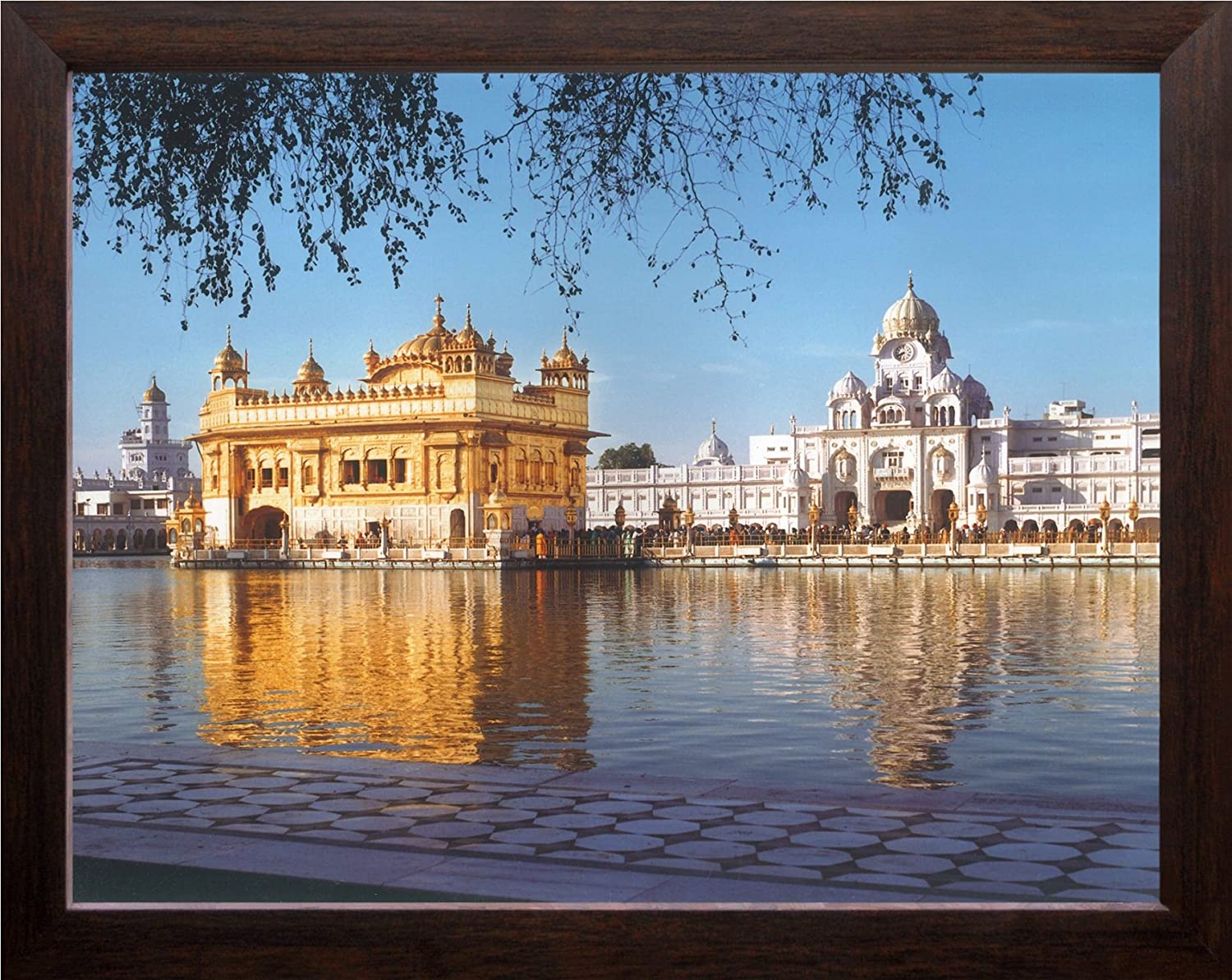 Art N Store Golden Temple Of Amritsar, Hd Printed Religious - Old Sikh Pics Of Gurudwara , HD Wallpaper & Backgrounds