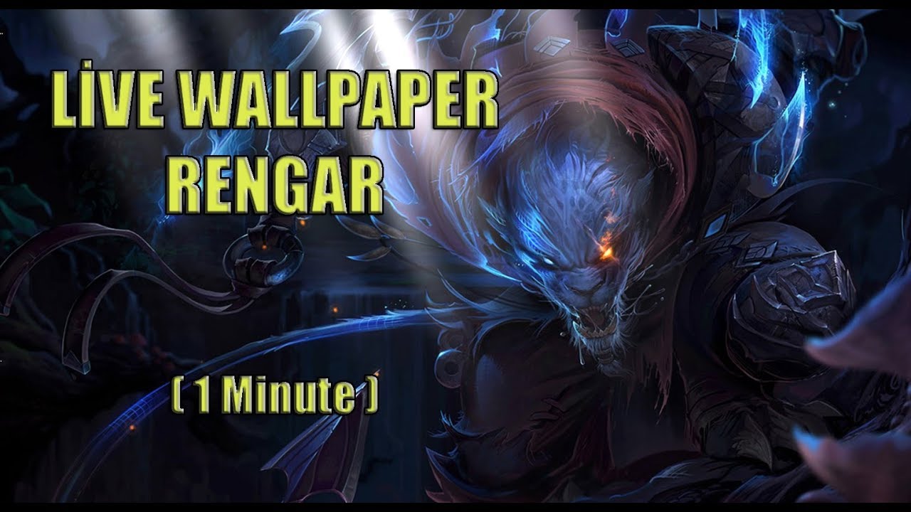 Night Hunter Rengar Splash Art , HD Wallpaper & Backgrounds