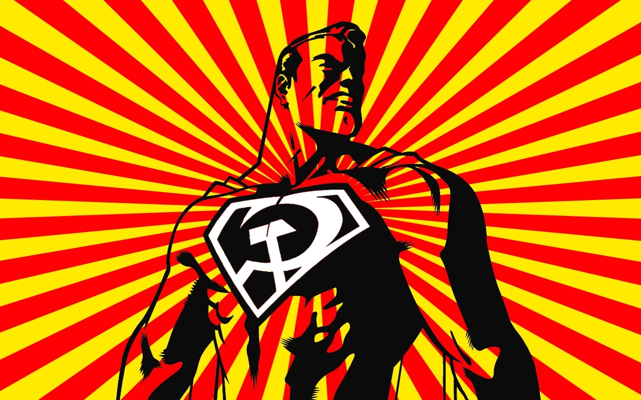 Communism Red Dc Comics Superman Red Son Superman Wallpaper - Superman Red , HD Wallpaper & Backgrounds