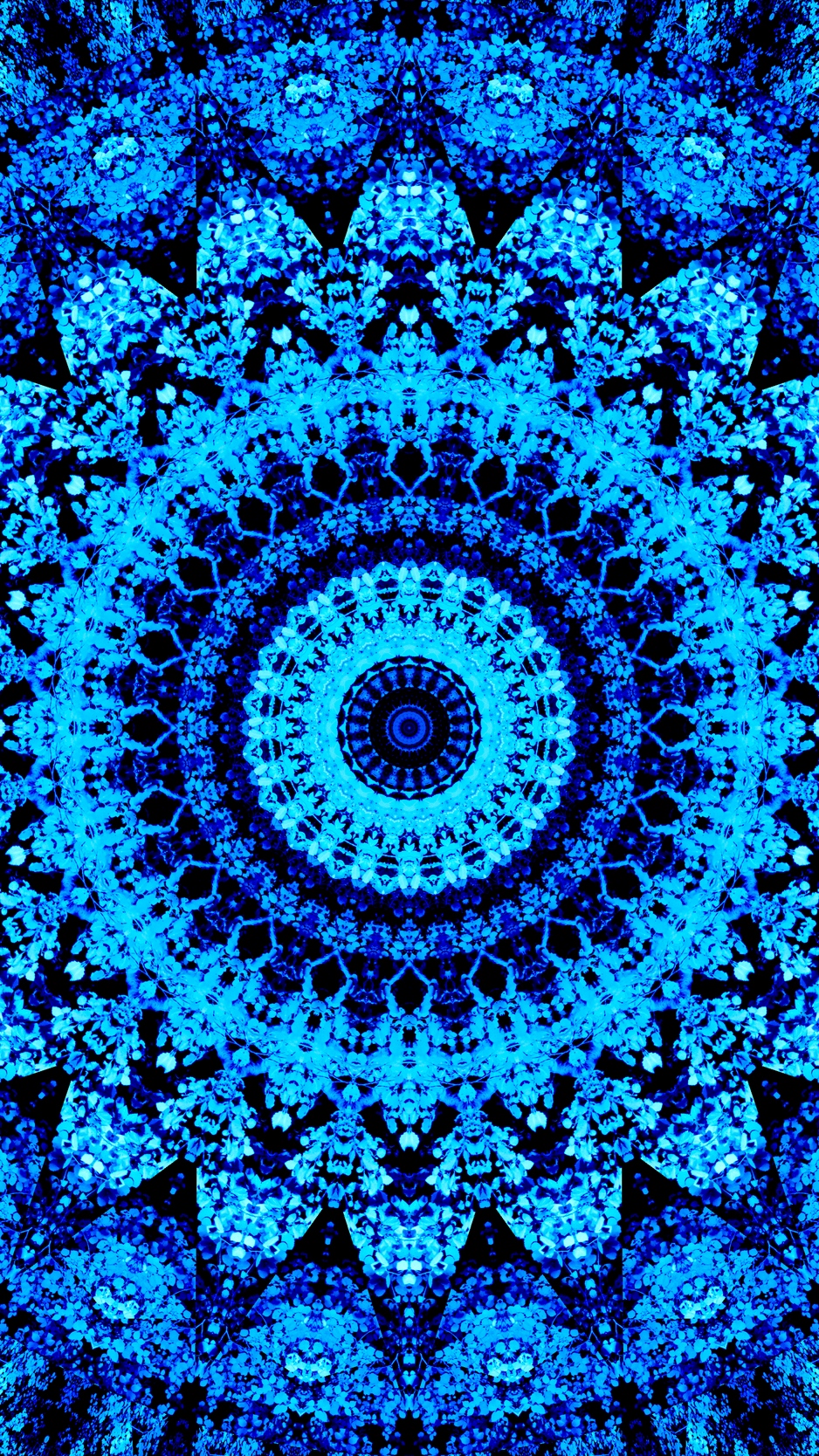 Wallpaper Mandala, Pattern, Circles, Blue, Bright - Mandala Wallpaper 4k , HD Wallpaper & Backgrounds