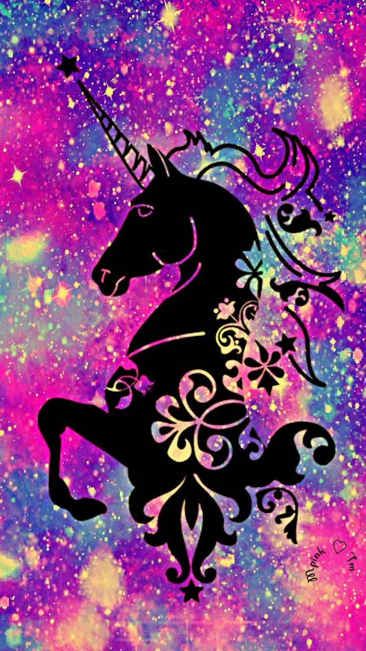 Unicorn Silhouette Cross Stitch , HD Wallpaper & Backgrounds