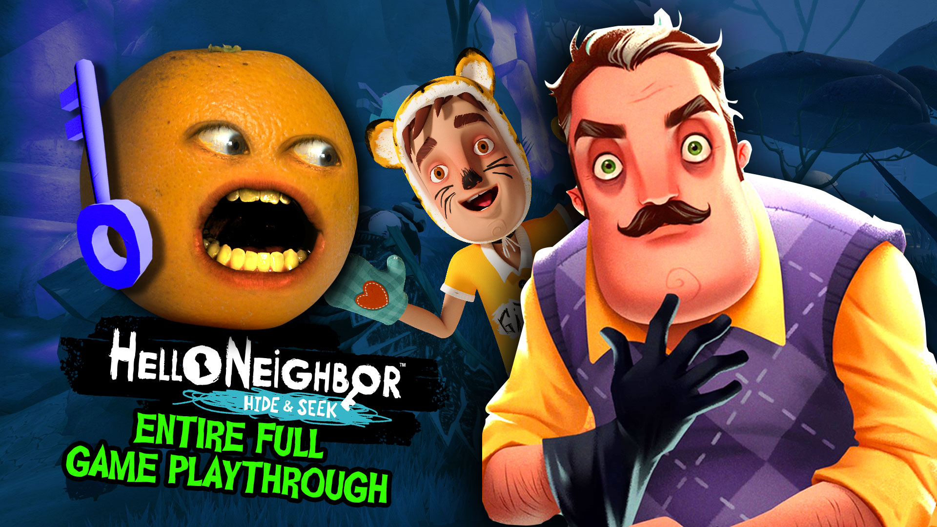 Hello Neighbor Hide And Seek , HD Wallpaper & Backgrounds