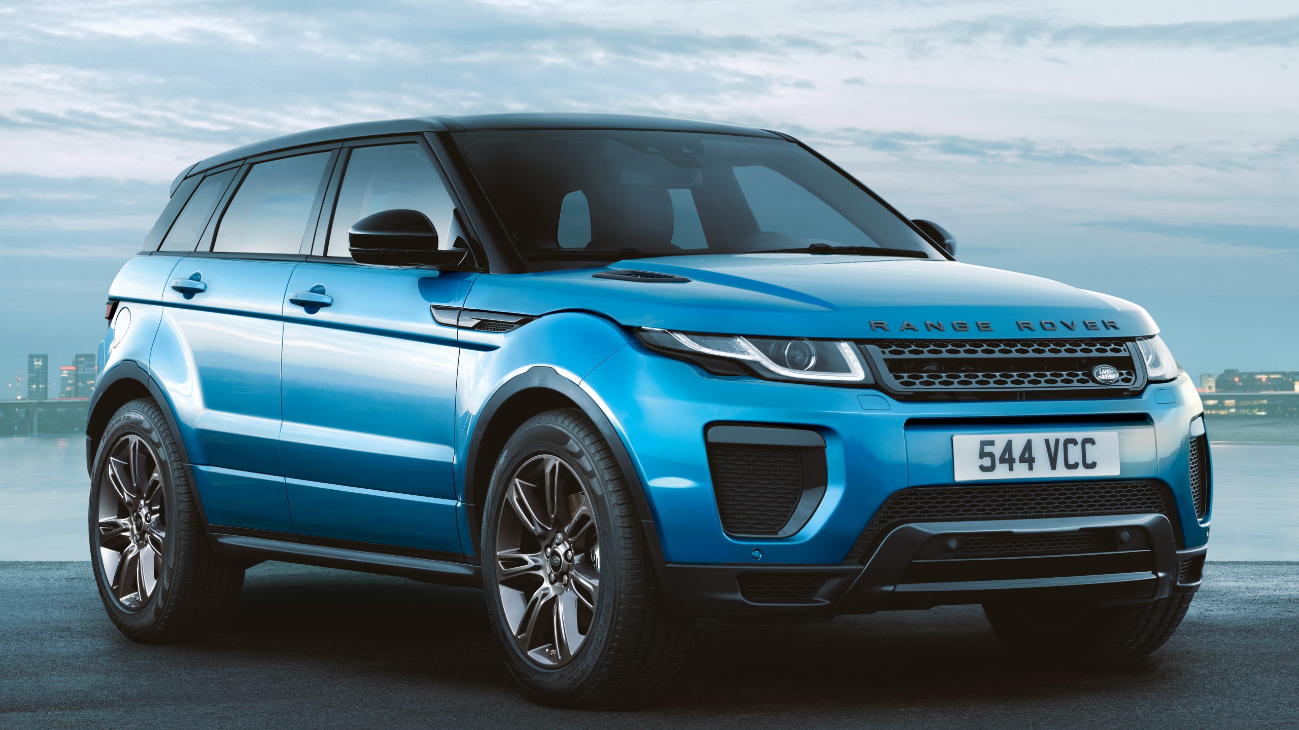 Land Rover Evoque Blue , HD Wallpaper & Backgrounds