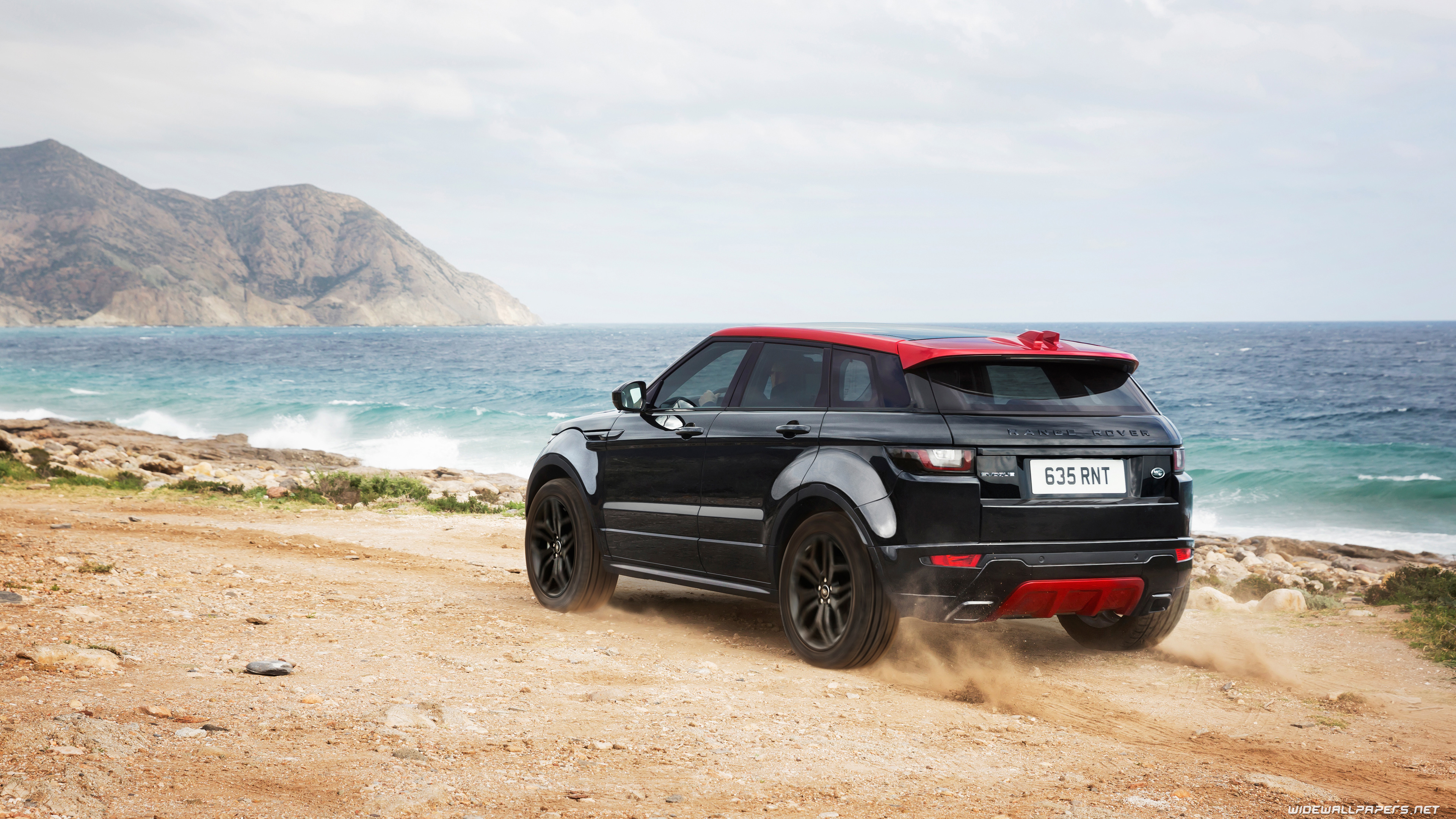 Range Rover Evoque Black Red , HD Wallpaper & Backgrounds