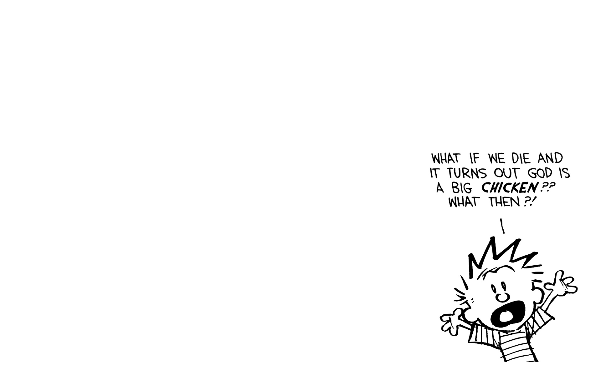 Calvin And Hobbes , HD Wallpaper & Backgrounds