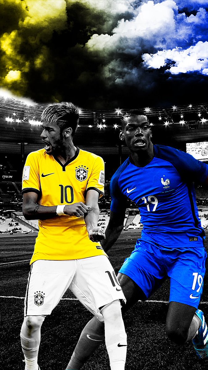 Pogba And Neymar Jr Wallpeper , HD Wallpaper & Backgrounds