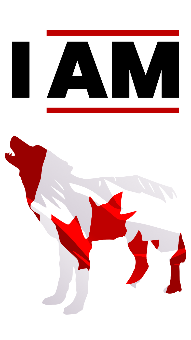 Wolf Canada Flag , HD Wallpaper & Backgrounds