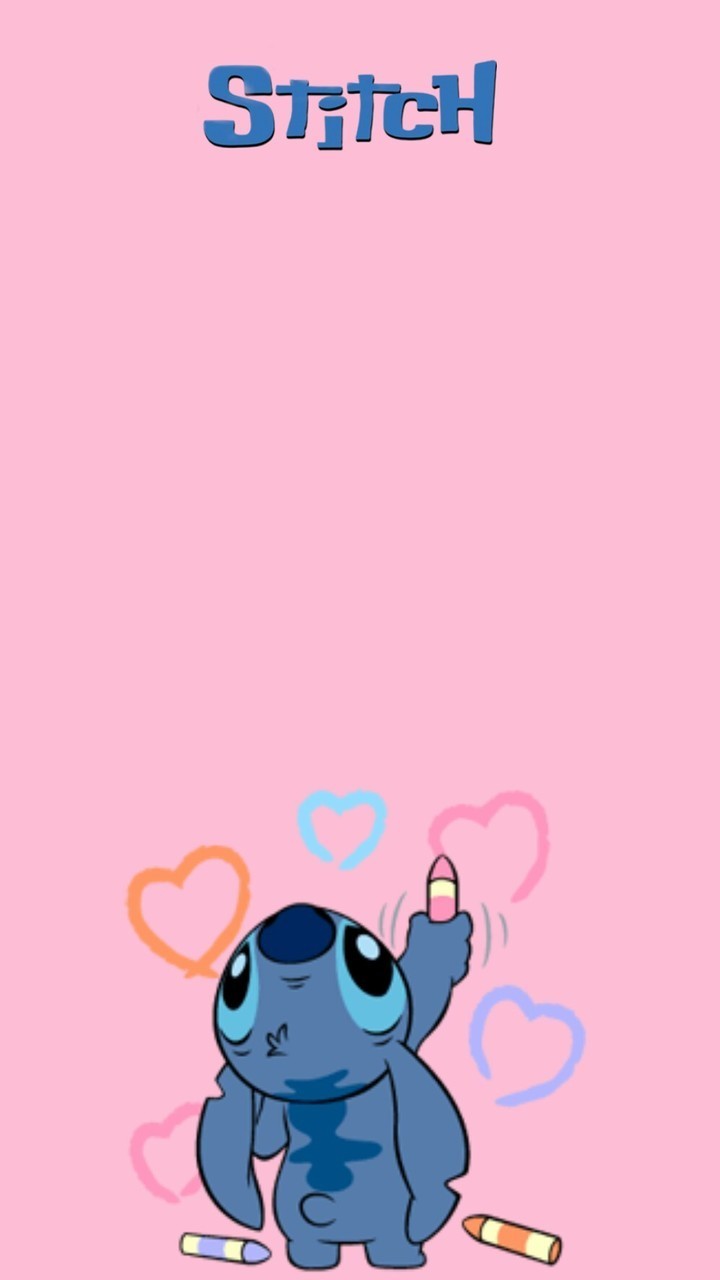 HD pink stitch wallpapers